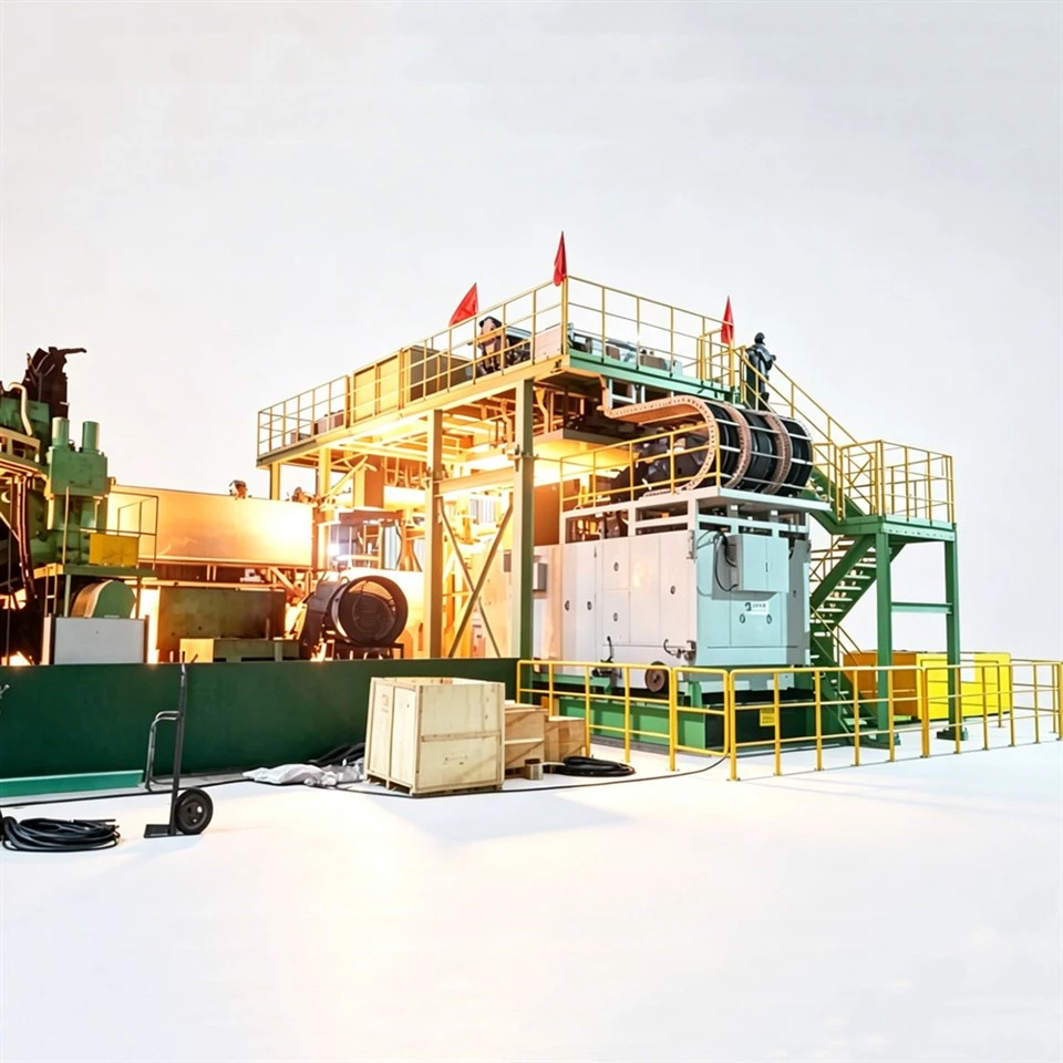 Thin Plate Online Induction Heating Production Line
